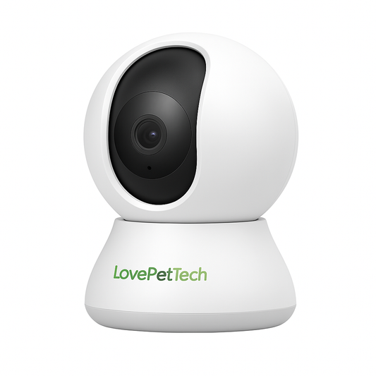 Caméra connectée LovePetTech surveillance chien
Caméra LovePetTech vision nocturne pour animaux
Application mobile caméra LovePetTech pour chat et chien
