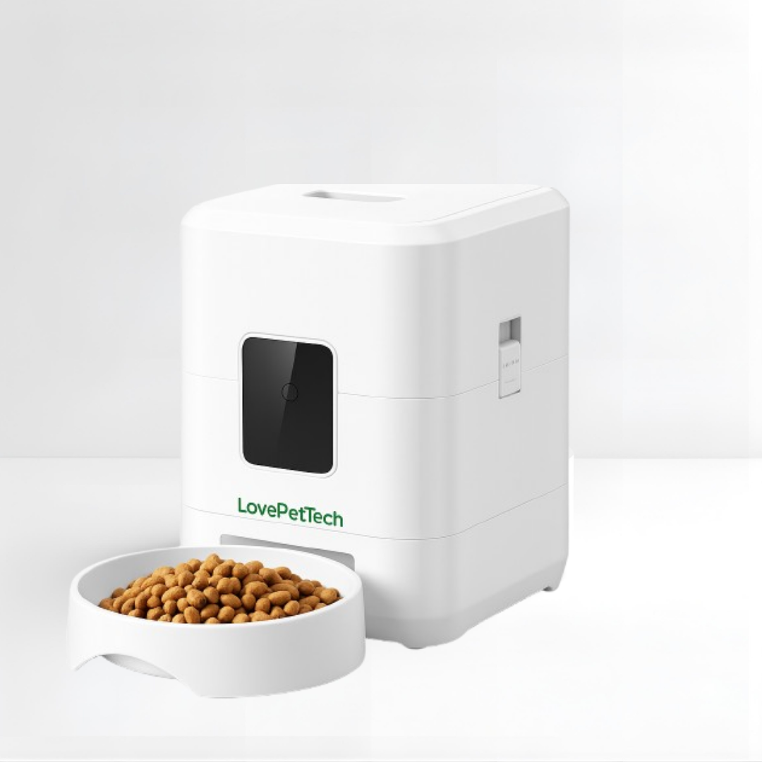 Distributeur croquettes automatique LovePetTech Distributeur pâtée programmable LovePetTech